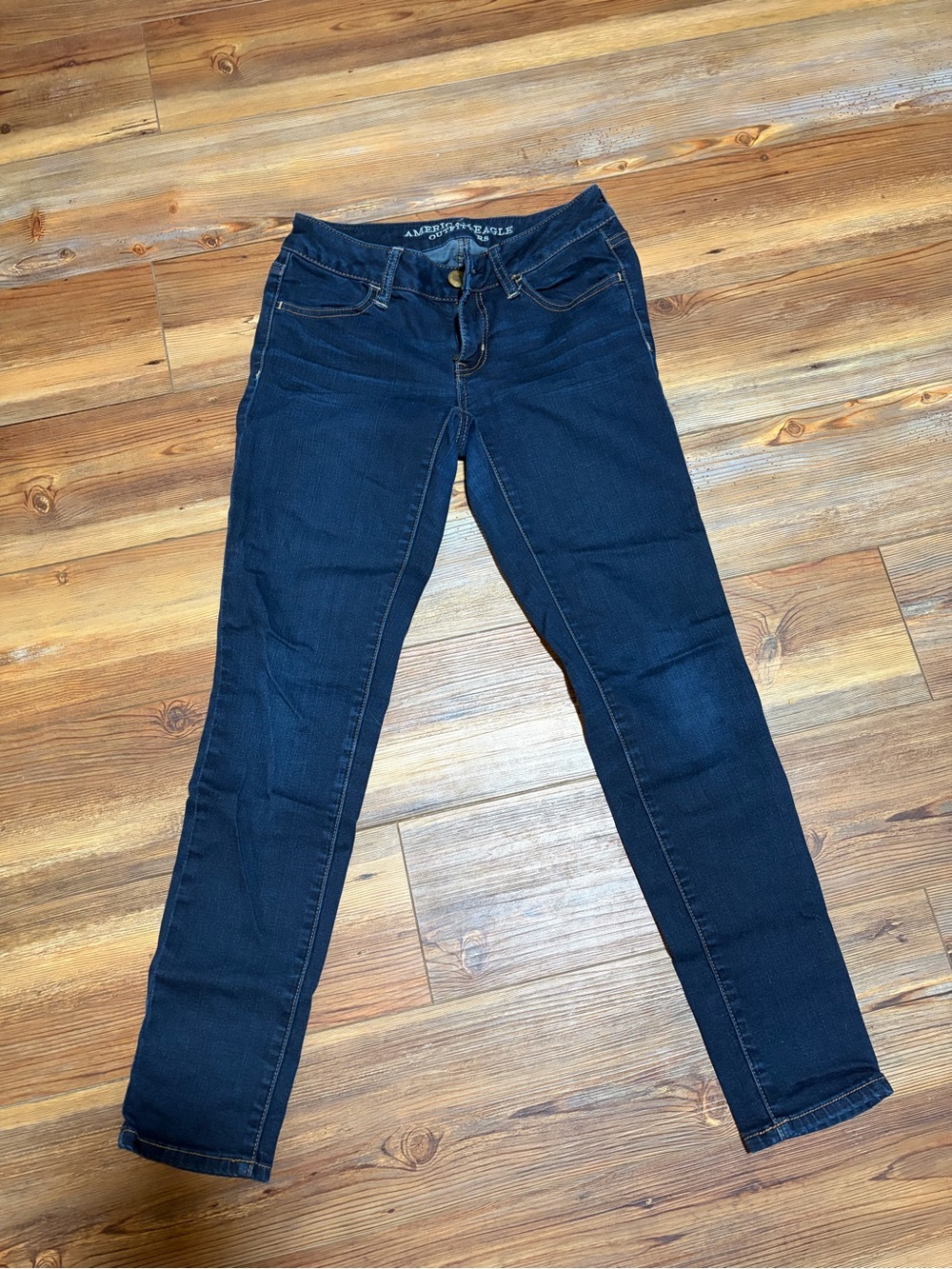 American Eagle Outfitters Navy Blue Women's Jeggings Super Stretch